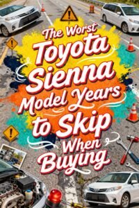 Read more about the article The Worst Toyota Sienna Model Years to Skip When Buying