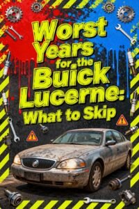Read more about the article Worst Years for the Buick Lucerne: What to Skip