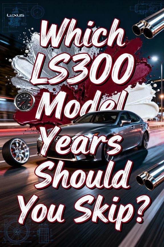 Read more about the article Which Lexus IS300 Model Years Should You Skip?