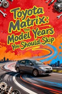 Read more about the article Toyota Matrix: The Model Years You Should Skip