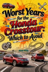 Read more about the article Worst Years for the Honda Crosstour: Which to Avoid