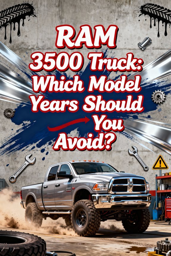 Read more about the article RAM 3500 Truck: : Which Model Years Should You Avoid?