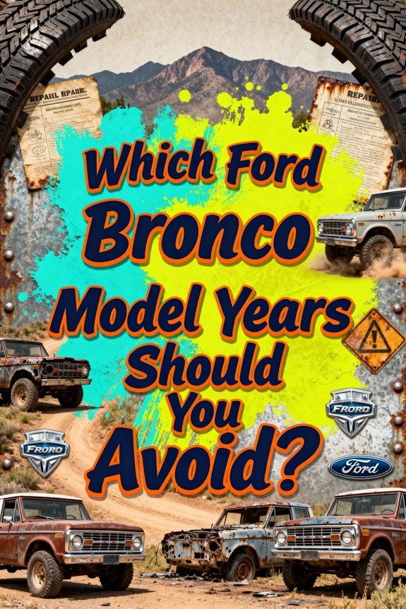 Read more about the article Which Ford Bronco Model Years Should You Avoid?