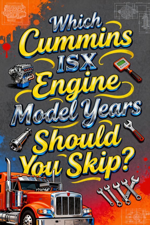 Read more about the article Which Cummins ISX Engine Model Years Should You Skip?