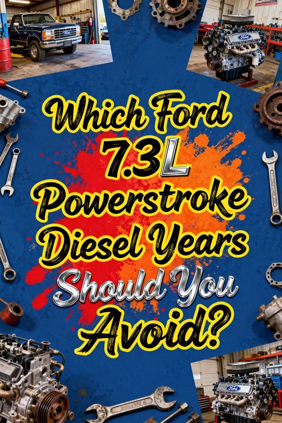 Read more about the article Which Ford 7.3L Powerstroke Diesel Years Should You Avoid?