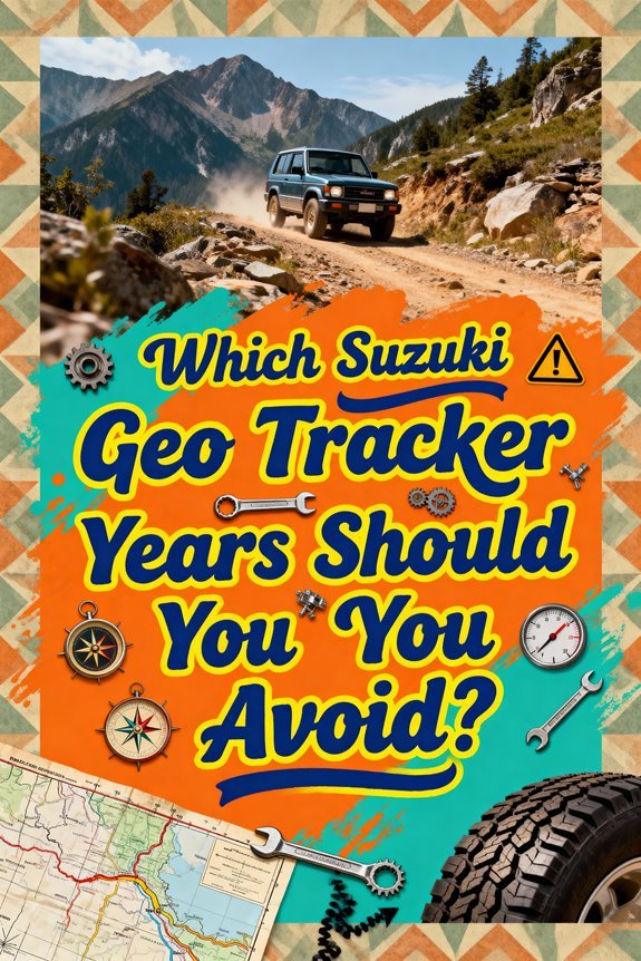 Read more about the article Which Suzuki Geo Tracker Years Should You Avoid?