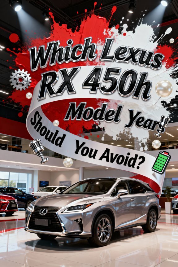 Read more about the article Which Lexus RX 450h Model Years Should You Avoid?