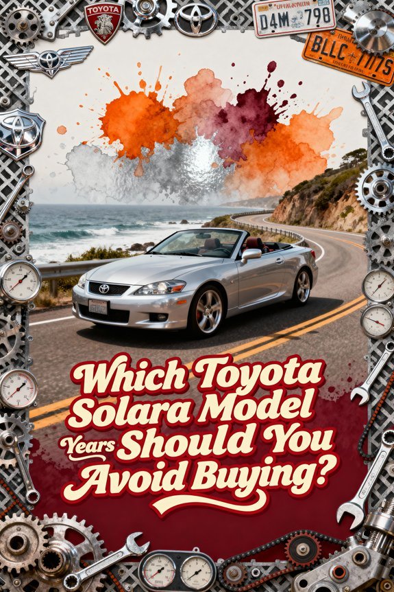 Read more about the article Which Toyota Solara Model Years Should You Avoid Buying?
