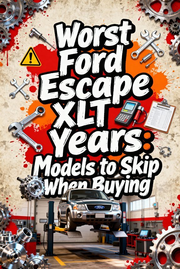 Read more about the article Worst Ford Escape XLT Years: Models to Skip When Buying