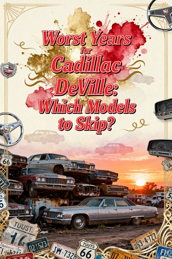 Read more about the article Worst Years for Cadillac DeVille: Which Models to Skip?