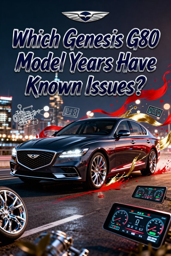 Read more about the article Which Genesis G80 Model Years Have Known Issues?