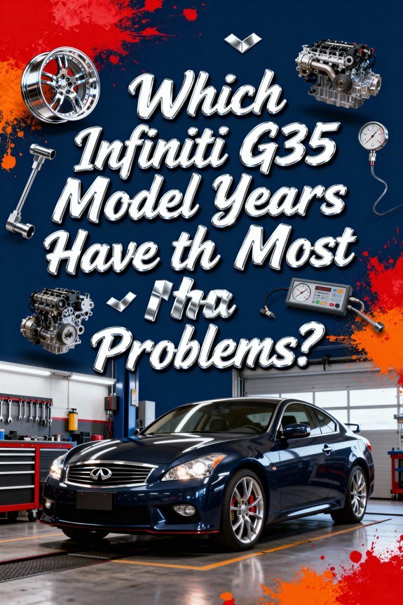 Read more about the article Which Infiniti G35 Model Years Have the Most Problems?