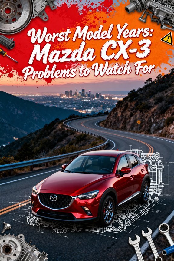 Read more about the article Worst Model Years: Mazda CX-3 Problems to Watch For