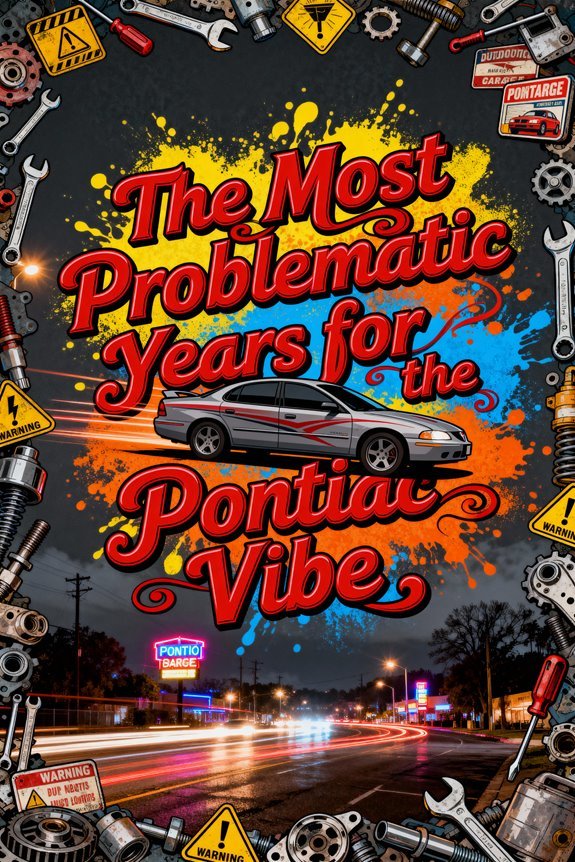 Read more about the article The Most Problematic Years for the Pontiac Vibe