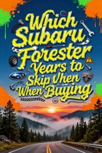 Read more about the article Which Subaru Forester Years to Skip When Buying