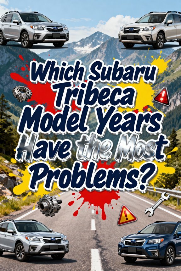 Read more about the article Which Subaru Tribeca Model Years Have the Most Problems?