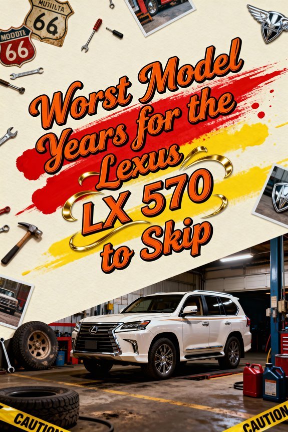 Read more about the article Worst Model Years for the Lexus LX 570 to Skip