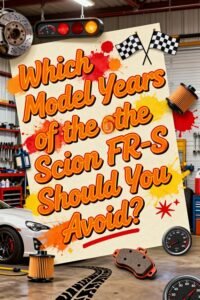 Read more about the article Which Model Years of the Scion FR-S Should You Avoid?