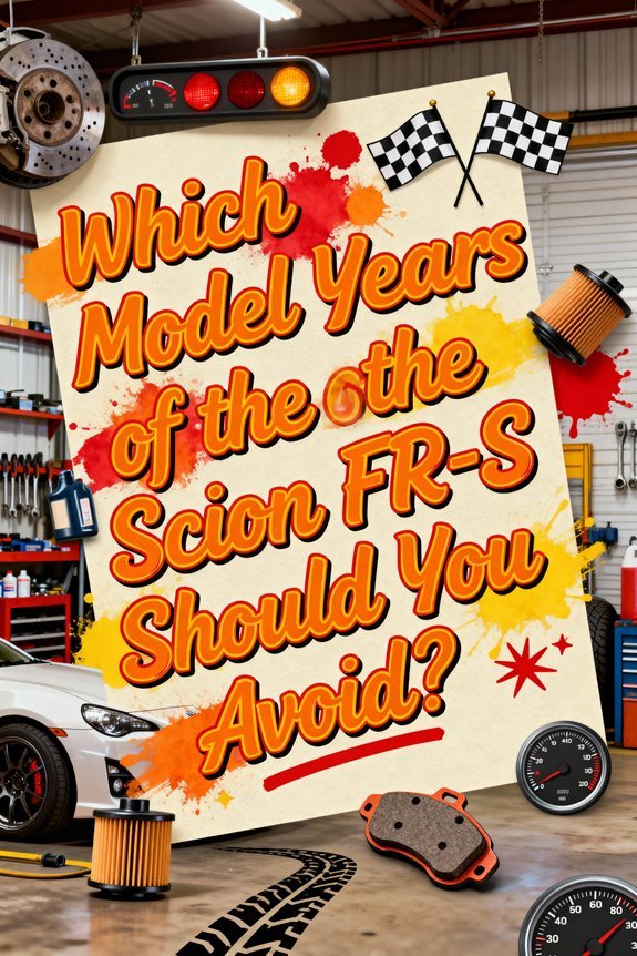 Read more about the article Which Model Years of the Scion FR-S Should You Avoid?
