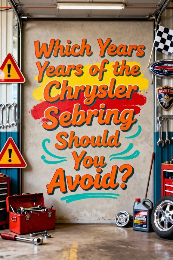 Read more about the article Which Years of the Chrysler Sebring Should You Avoid?