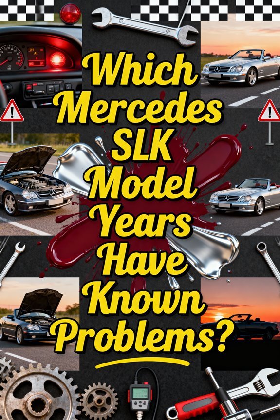 Read more about the article Which Mercedes SLK Model Years Have Known Problems?