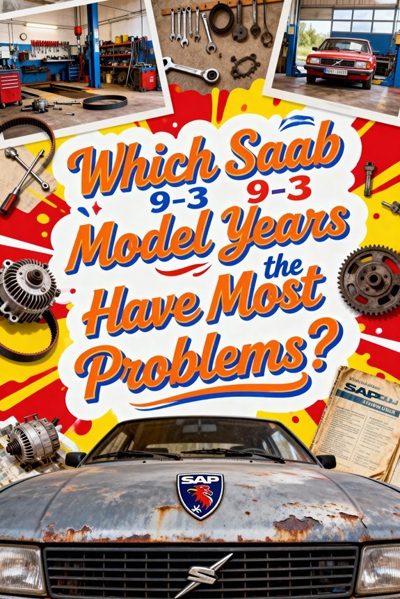Read more about the article Which Saab 9-3 Model Years Have the Most Problems?