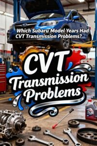Read more about the article Which Subaru Model Years Had CVT Transmission Problems?