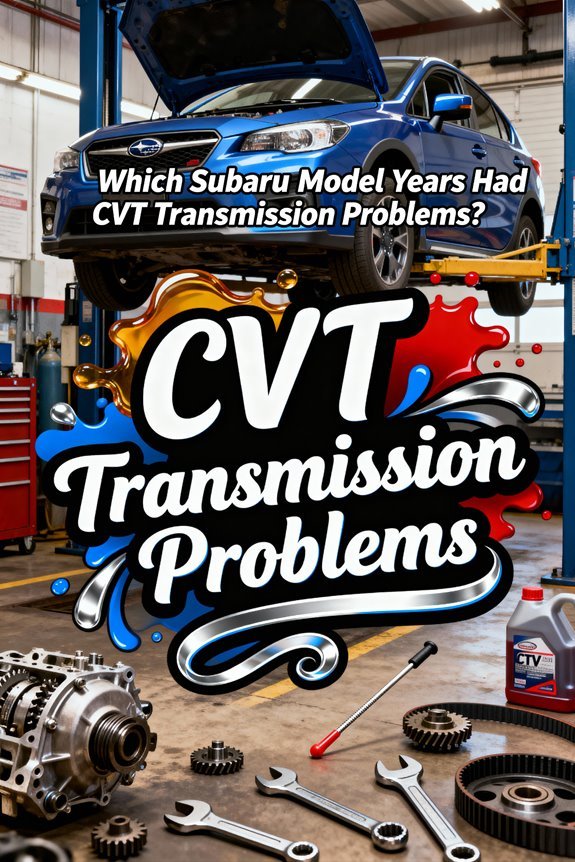 Read more about the article Which Subaru Model Years Had CVT Transmission Problems?